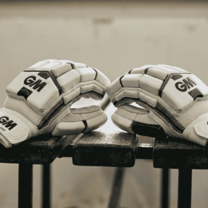 Right hand cricket gloves.